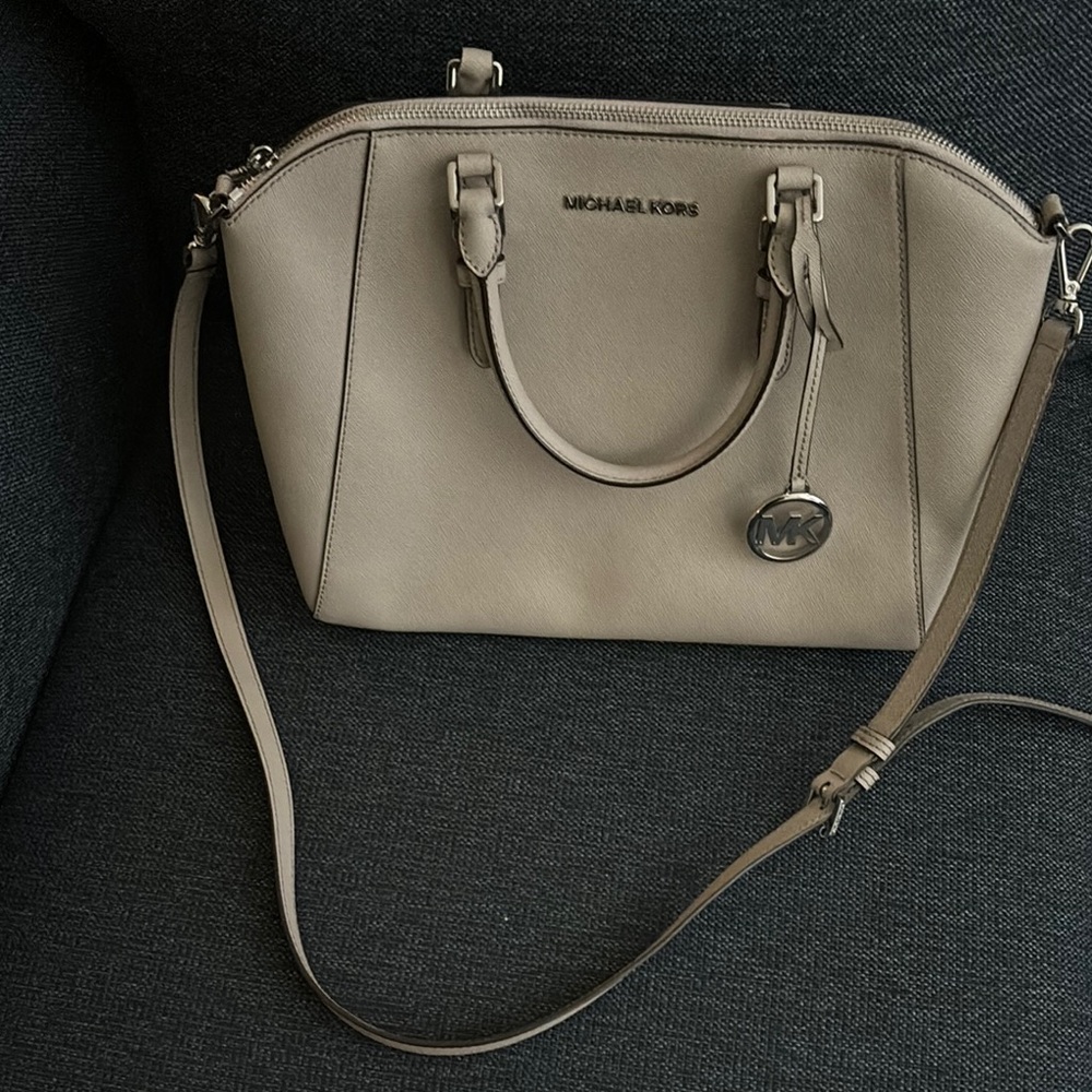 Michael Kors Tan/Gray Women's Bag